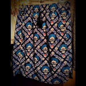 Bold Pattern LOFT Skirt w Pockets